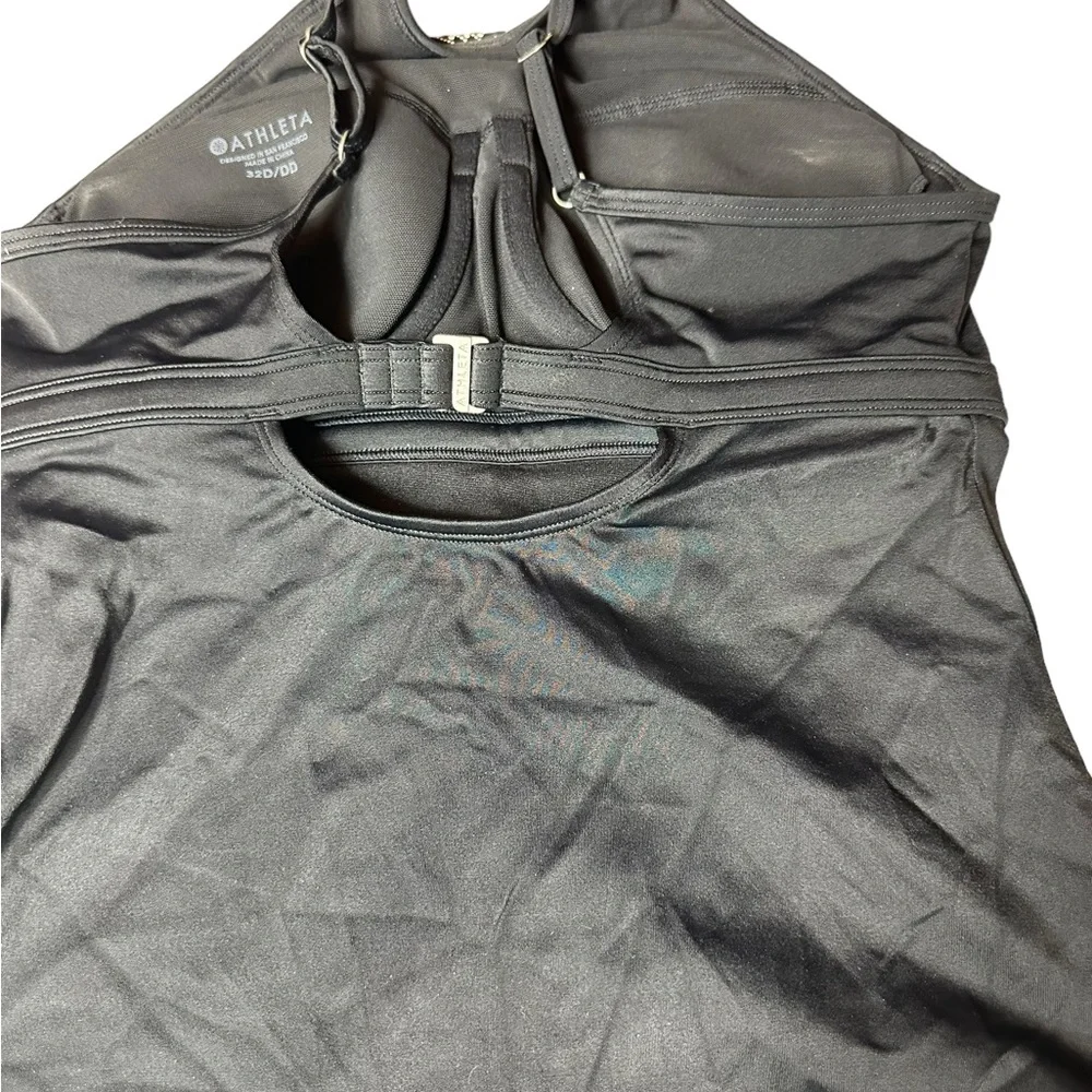 Athleta IBIZA Geo Bra Cup Tankini 32D/DD NWT